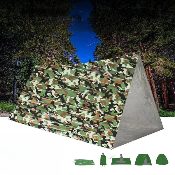 Camouflage Waterproof Emergency Sleeping Bag For Outdoor Camping And Survival Sleeping Bags