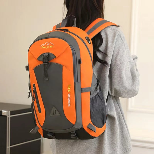 40L Outdoor Hiking Backpack Large Capacity Travel Bag For Men And Women Waist Packs & Bags