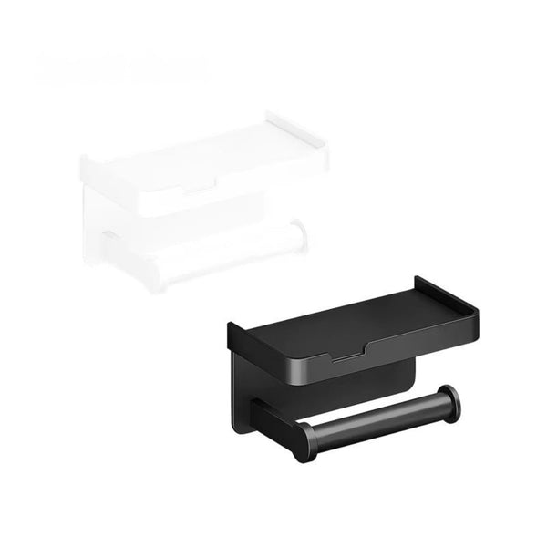 Aluminum Alloy Wall Mounted Toilet Paper Holder Toilet Paper Holders & Storage