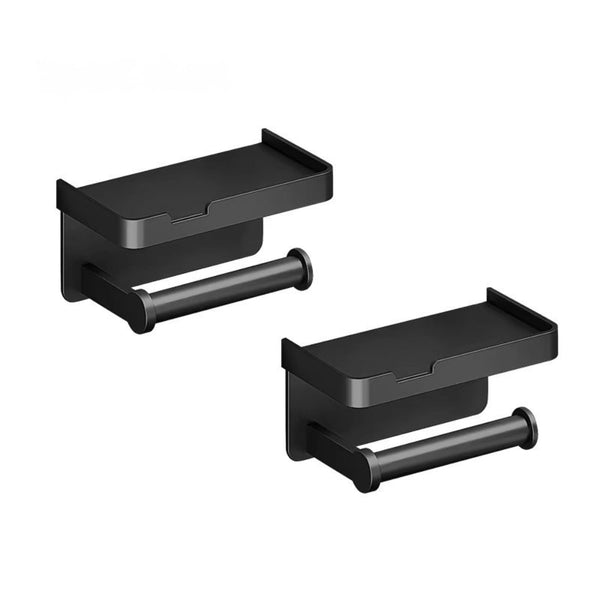 Aluminum Alloy Wall Mounted Toilet Paper Holder Toilet Paper Holders & Storage