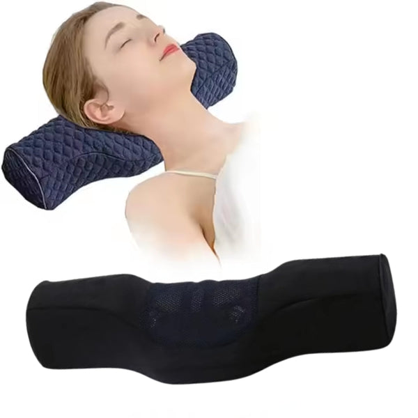 Orthopedic Memory Foam Neck Pillow Breathable And Washable For Cervical Support Seat & Posture Cushions