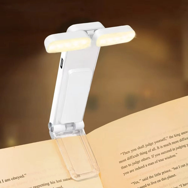 Usb Rechargeable Led Clip On Book Light For Bedtime Reading Reading Lights