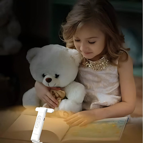 Usb Rechargeable Led Clip On Book Light For Bedtime Reading Reading Lights