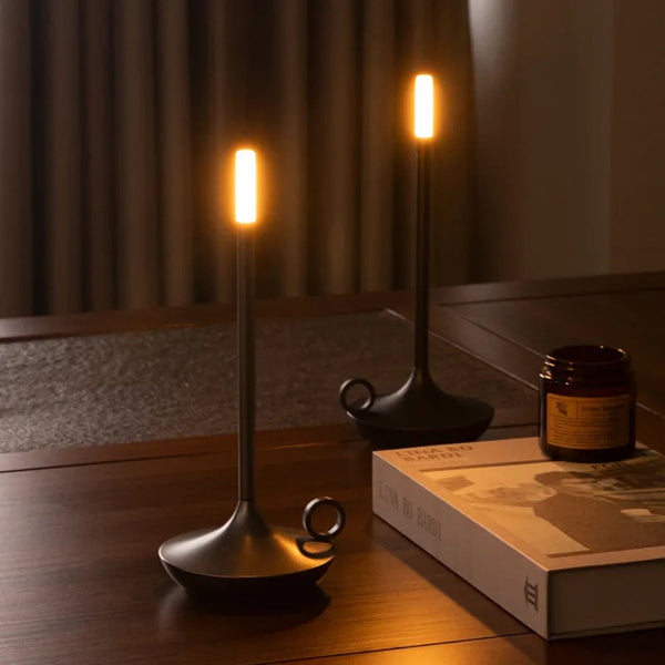 Candlelight Led Table Lamp Touch Night Light Lamps
