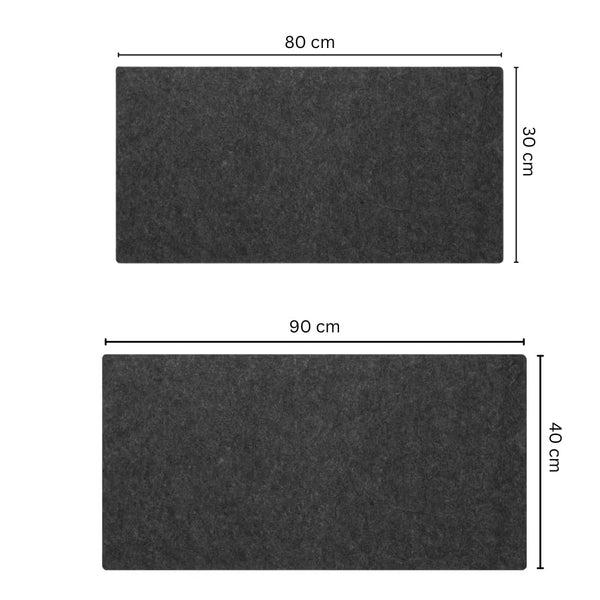 Wool Felt Mouse Pad Non Slip Desk Protector For Gaming And Office Desk Mats