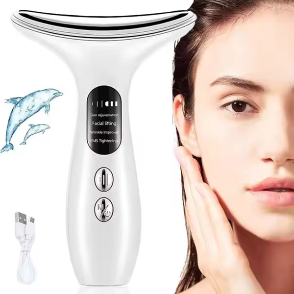 Neck And Face Led Photon Therapy Skin Tightening Anti Wrinkle Device Anti Aging Products