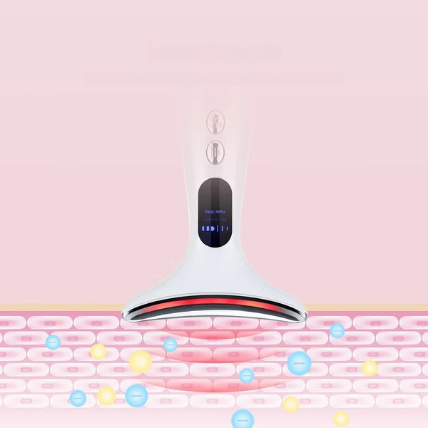 Neck And Face Led Photon Therapy Skin Tightening Anti Wrinkle Device Anti Aging Products