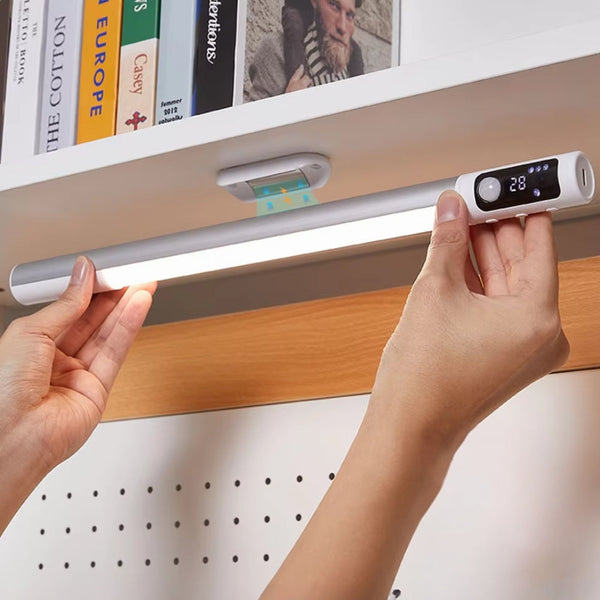 Motion Sensor Rechargeable Led Night Light With Digital Display Night Lights