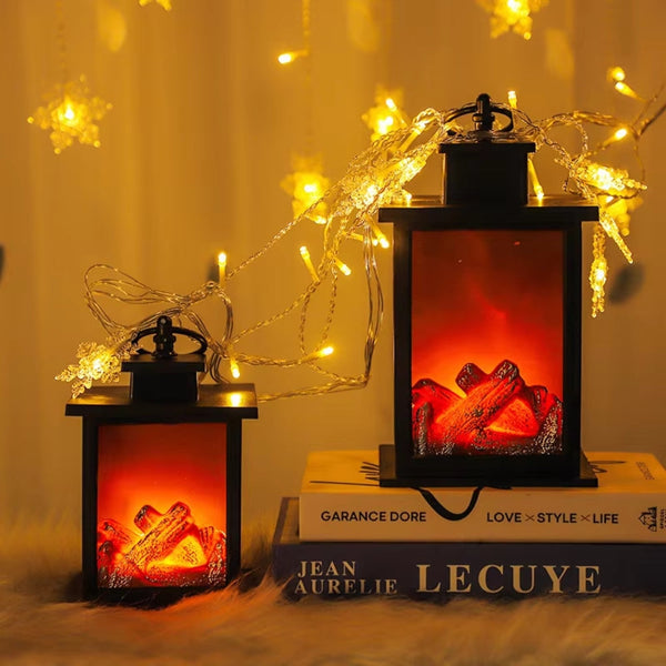 Led Fireplace Lamp Decorative Flame Light Lamps