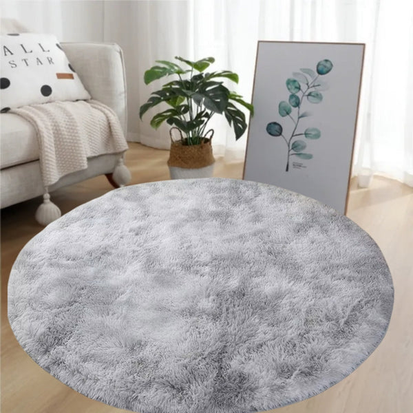 Ultra Soft Fluffy Round Shaggy Rug Carpet For Kids Bedroom Rugs & Carpets