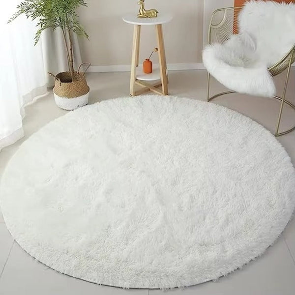 Ultra Soft Fluffy Round Shaggy Rug Carpet For Kids Bedroom Rugs & Carpets