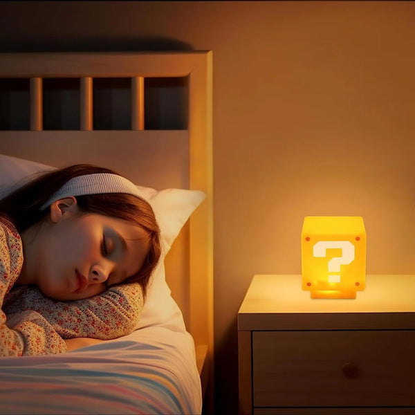 Led Question Mark Night Light With Music And Usb Charging Night Lights