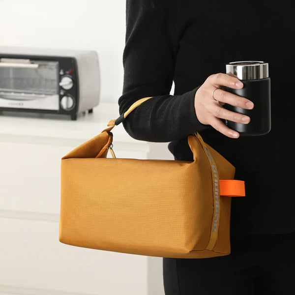 Insulated Lunch Bag Portable Food Storage Picnic Handbag Picnic Baskets & Backpacks