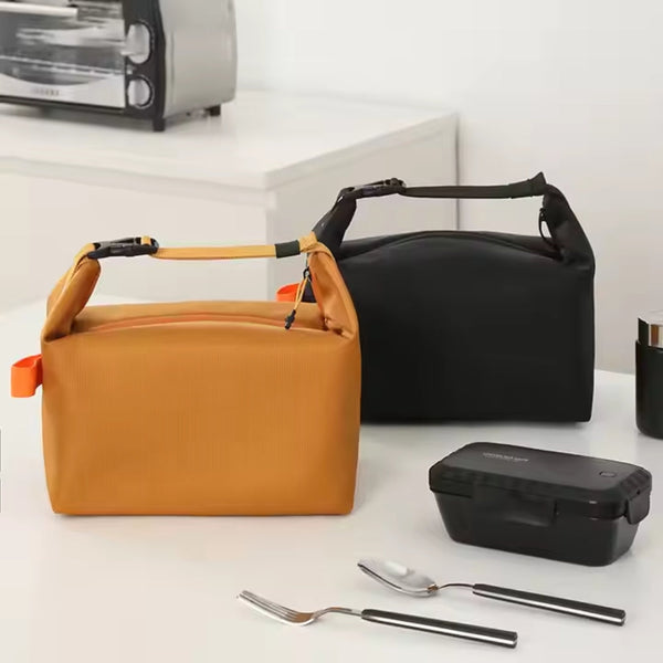 Insulated Lunch Bag Portable Food Storage Picnic Handbag Picnic Baskets & Backpacks