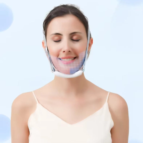 Vibration Ems Face Lifting Massager Double Chin Remover Shaping Belt Massagers