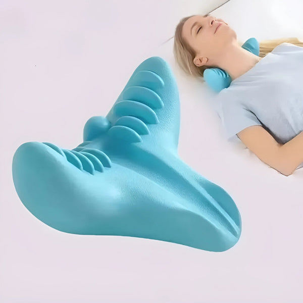 Neck And Shoulder Relaxer Cervical Traction Massage Pillow Pillows