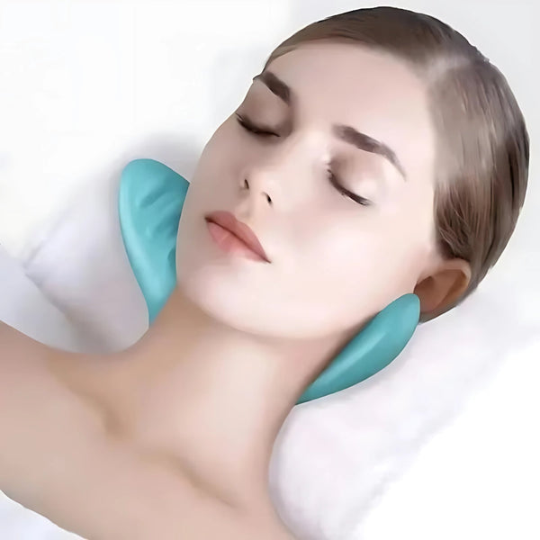 Neck And Shoulder Relaxer Cervical Traction Massage Pillow Pillows