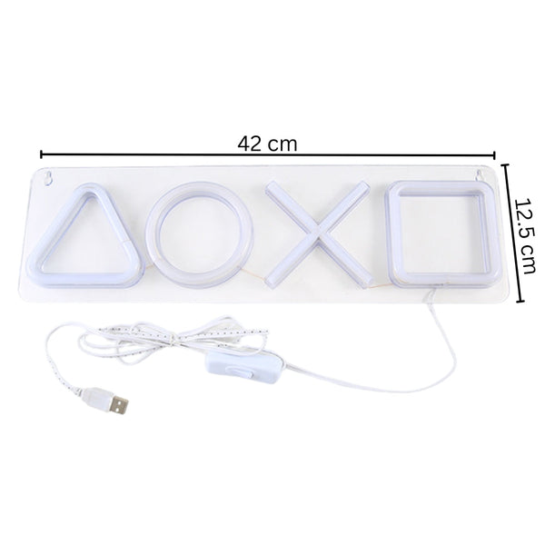 Custom Neon Ps4 Game Icon Light Led Wall Sign For Room Decor Other Home Décor