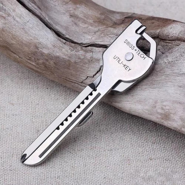 6 In 1 Multi Tool Stainless Steel Keychain Pocket Cutter Multi Tools