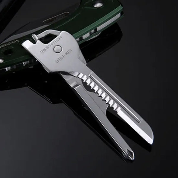 6 In 1 Multi Tool Stainless Steel Keychain Pocket Cutter Multi Tools