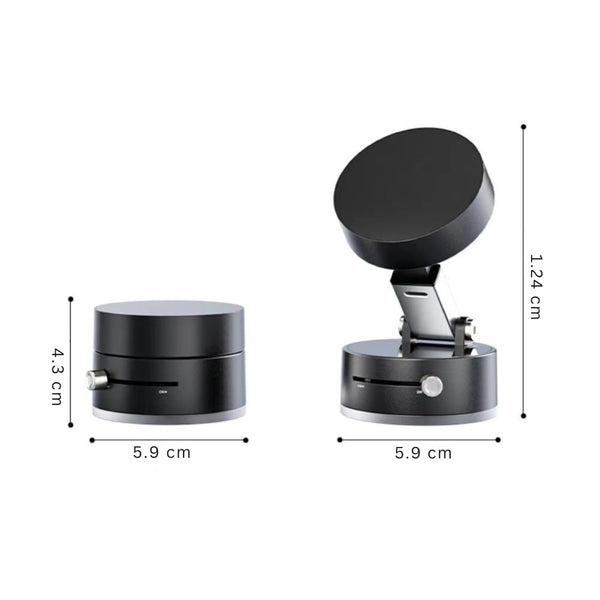 Double Sided Suction Cup Foldable Magnetic Phone Holder Bike Phone Holders