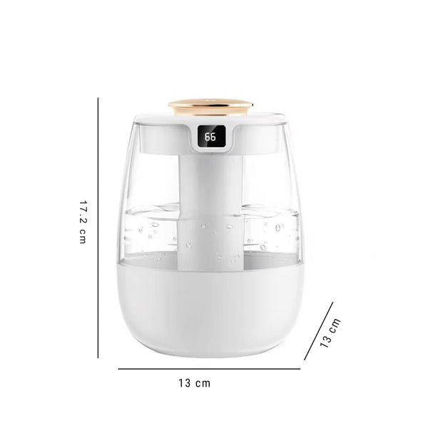 1300Ml Aroma Humidifier Double Spray Port Usb Water With Light Humidifiers
