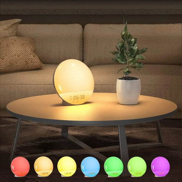 Wake Up Light Alarm Clock With Sunrise Simulation And Dual Alarms Alarm Clocks & Clock Radios