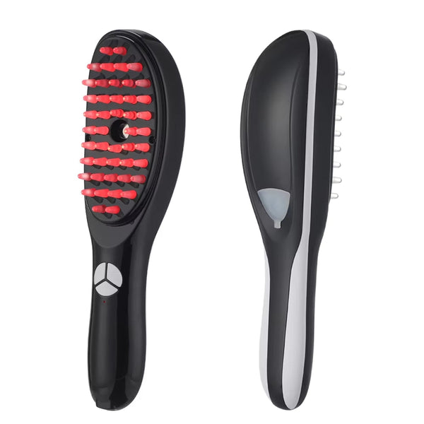 Electric Scalp Massager Comb With Led And Hair Growth Spray Function Other Massage