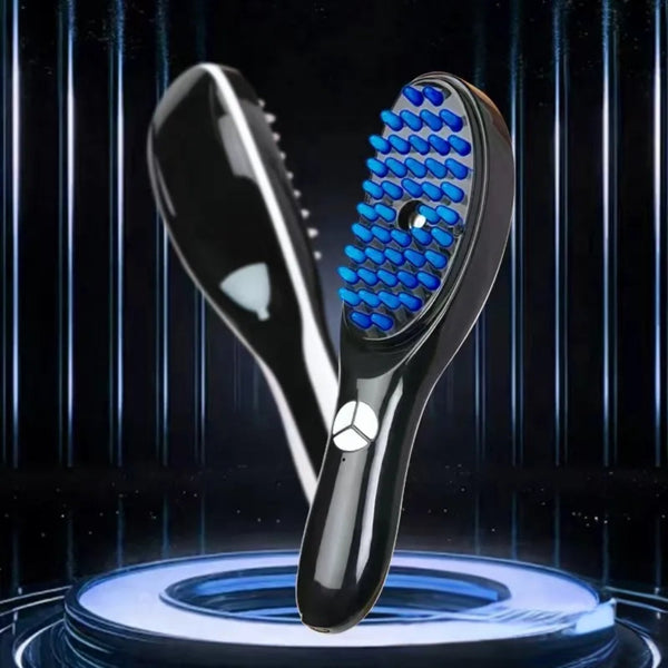 Electric Scalp Massager Comb With Led And Hair Growth Spray Function Other Massage