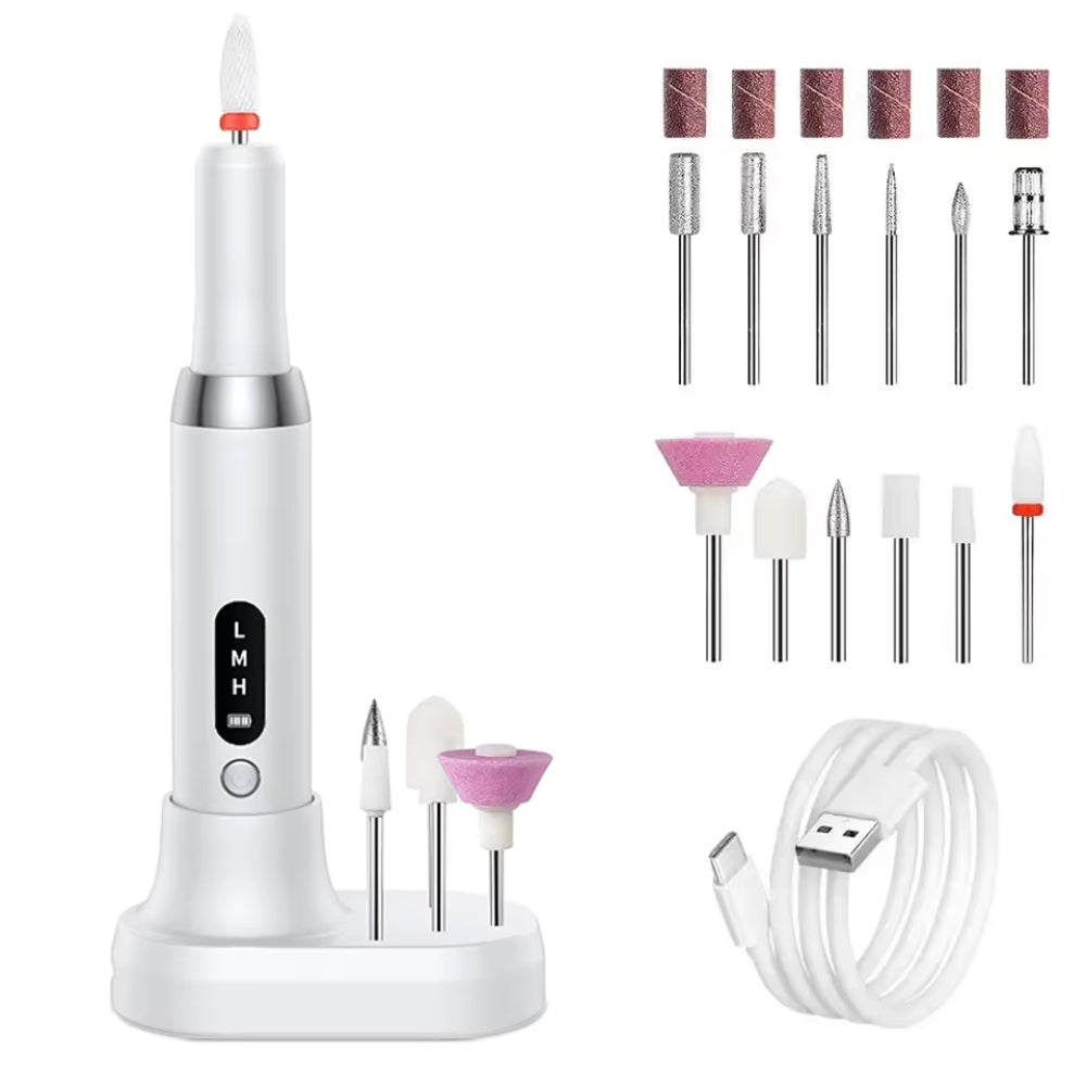 Electric Nail Polisher Drill For Manicure And Dead Skin Removal Manicure & Pedicure Tools & Kits