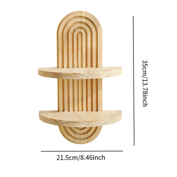 Boho Style Wall Shelf For Modern Home Decor Wall Shelves