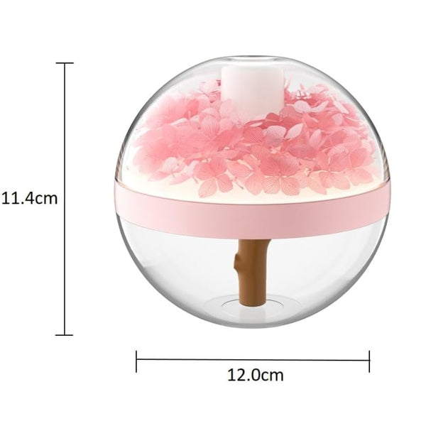 270Ml Usb Rechargeable Air Humidifier With Led Light And Mist Function Humidifiers