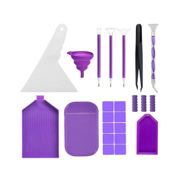 Diamond Painting Storage Box With Accessories And Shockproof Jars Diamond Painting Kits