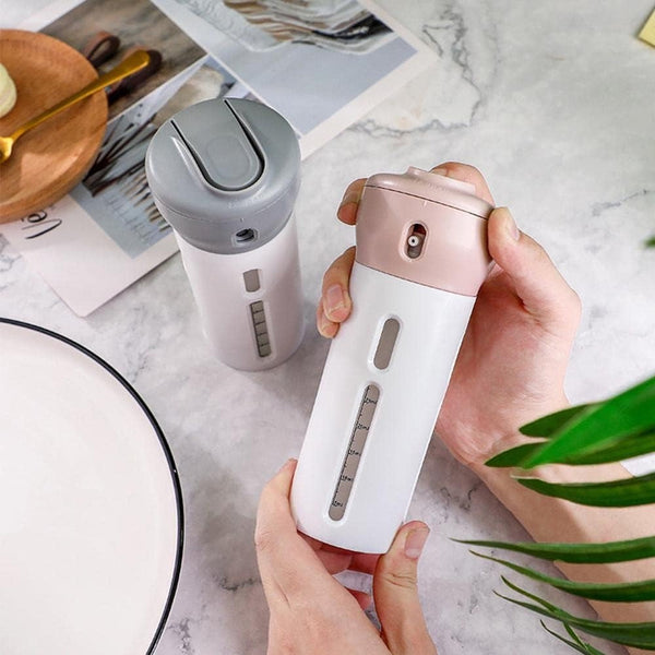 4 In 1 Reusable Travel Liquid Dispenser Bottle For Shampoo Lotion And Perfume Travel Bottles & Containers