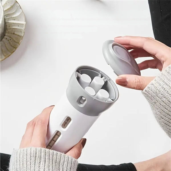 4 In 1 Reusable Travel Liquid Dispenser Bottle For Shampoo Lotion And Perfume Travel Bottles & Containers