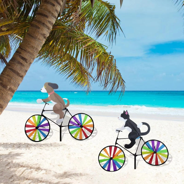 Animal Cartoon Windmill Bicycle Garden Spinner Yard Decoration Windmills & Wind Spinners