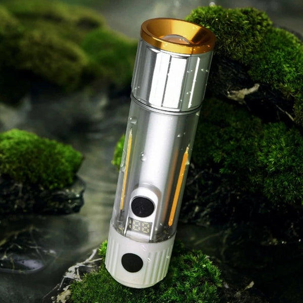 Rechargeable Led Portable Super Bright Flashlight Work Light Waterproof Camping Flashlights