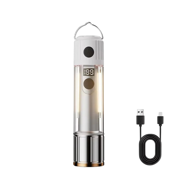 Rechargeable Led Portable Super Bright Flashlight Work Light Waterproof Camping Flashlights