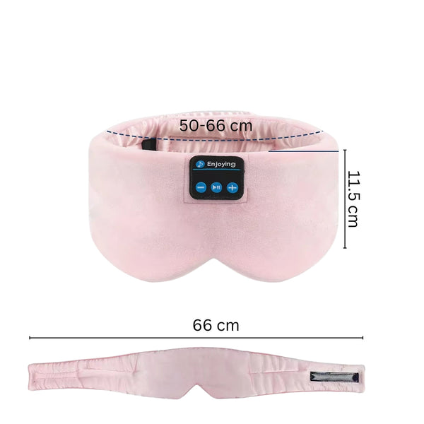 Bluetooth Sleep Headphones Eye Mask For Side Sleepers And Travel Eye Masks