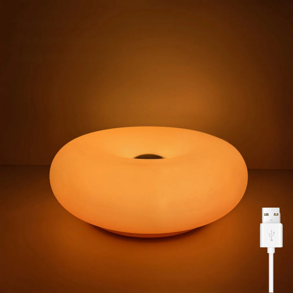 Donut Table Lamp With Usb Plug For Ambient Lighting Lamps