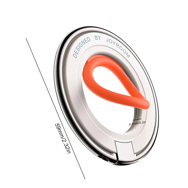 Colorful Magnetic Kickstand Silicone Ring Phone Grip Holder Stand Straps & Hand Grips