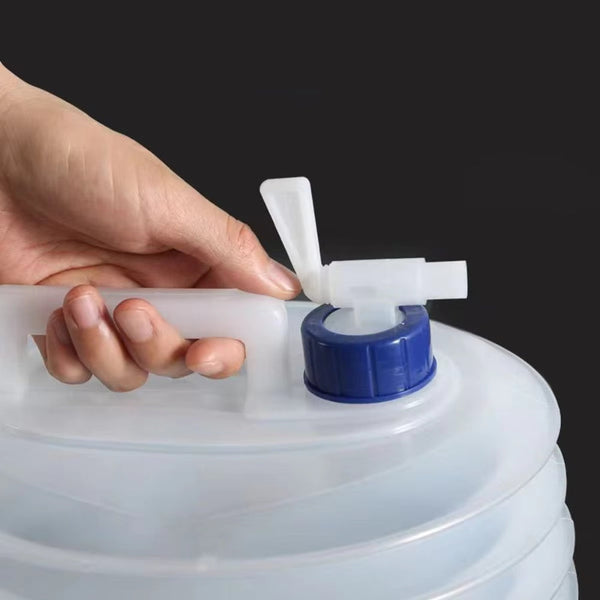 Collapsible Foldable Water Container 10L 15L For Camping Water Carriers & Jerrycans