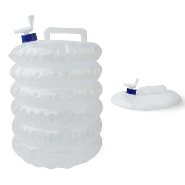 Collapsible Foldable Water Container 10L 15L For Camping Water Carriers & Jerrycans