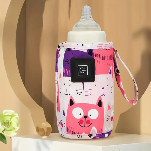 Travel Usb Milk Water Bottle Warmer With Insulated Bag Bottle Warmers