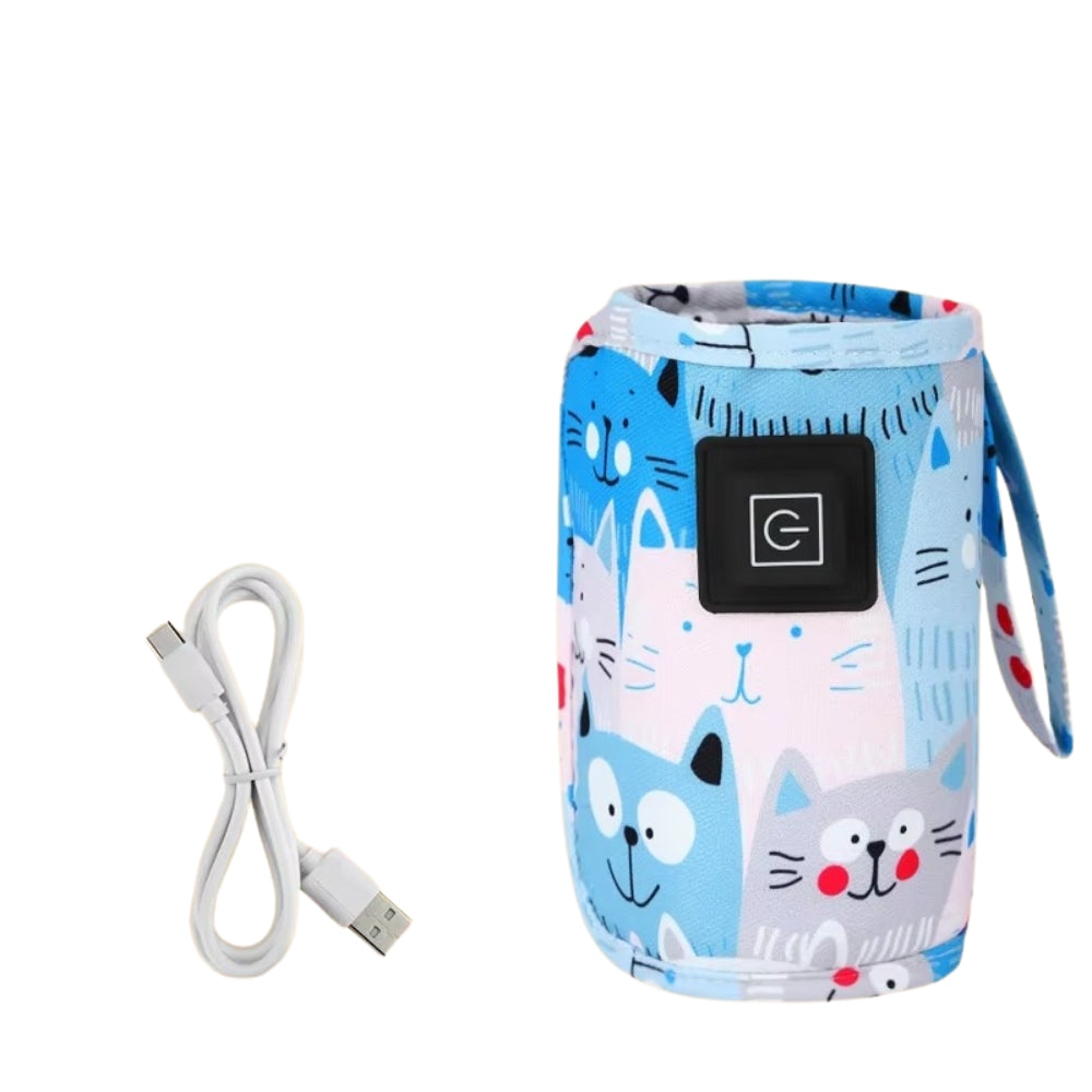 Travel Usb Milk Water Bottle Warmer With Insulated Bag Bottle Warmers