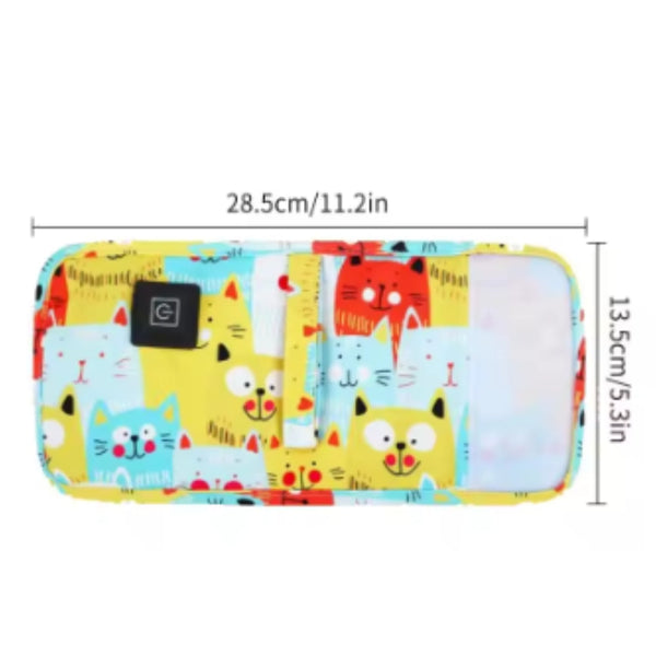 Travel Usb Milk Water Bottle Warmer With Insulated Bag Bottle Warmers