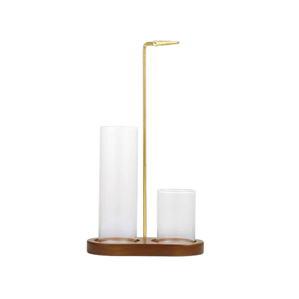 Incense Holder Sticks 2 1 Anti Ash Burner Glass Catcher Organizer Candle Holders & Accessories