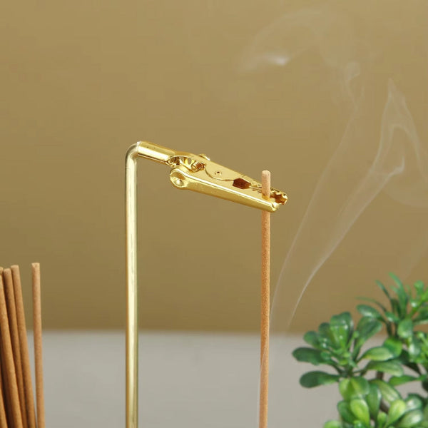 Incense Holder Sticks 2 1 Anti Ash Burner Glass Catcher Organizer Candle Holders & Accessories