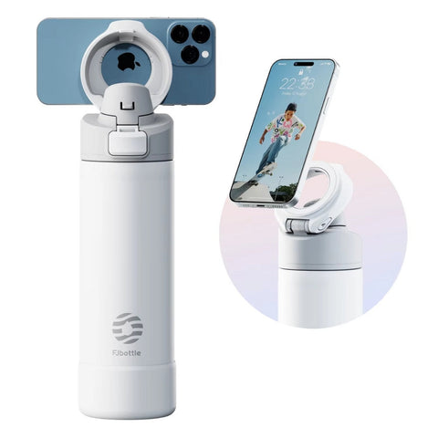 950Ml Magnetic Lid Insulated Water Bottle Phone Mount Thermal Outdoor Water Bottles & Vacuum Flasks