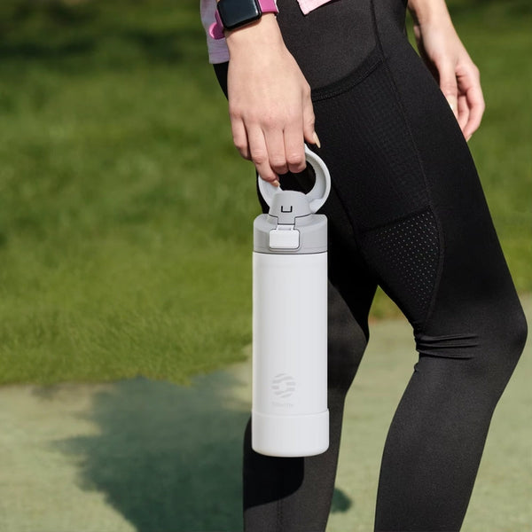 950Ml Magnetic Lid Insulated Water Bottle Phone Mount Thermal Outdoor Water Bottles & Vacuum Flasks